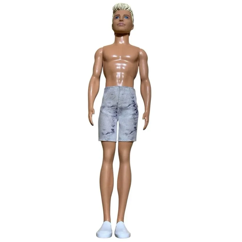 Blonde‎ Water Play Ken Doll 2016 Molded Hair